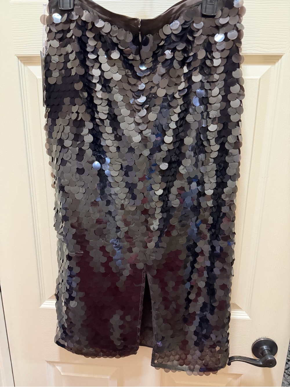 Worthington Brown Sequin Midi Pencil Skirt NWT - Picture 6 of 8